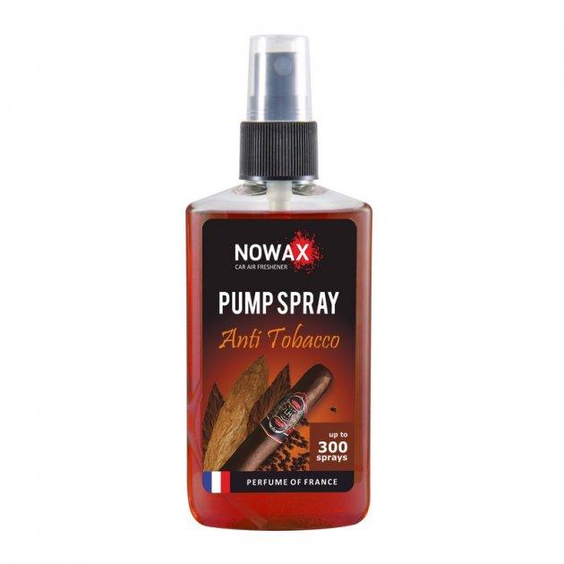 Автомобільний ароматизатор повітря Nowax PUMP SPRAY - Anti Tobacco 75ml
