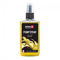 Автомобільний ароматизатор повітря Nowax PUMP SPRAY - Gold 75ml