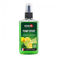 Автомобільний ароматизатор повітря Nowax PUMP SPRAY - Green lemon 75ml