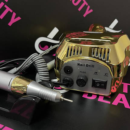 Фрезер для манікюру ZS-601 65 Ватів (Золотий), фото 1