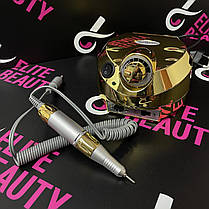 Фрезер для манікюру ZS-601 65 Ватів (Золотий), фото 3