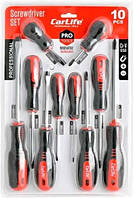 Набір викруток Carlife 10 шт. Cr-V 6150 (12/24шт.)