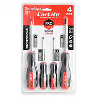 Набір викруток Carlife 4 шт. Cr-V 6150 (12/48шт.)