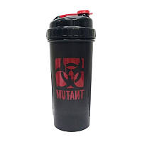 Шейкер черный с красным Mutant Mutant Shaker 700 ml black/red