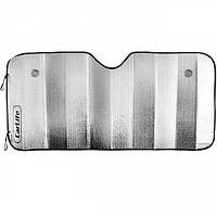 Шторка сонцезахисна, лобова 130х60 см.,срібна