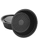 Соусниця пластикова з кришкою чорна 120 мл (упаковка 100 шт), фото 4