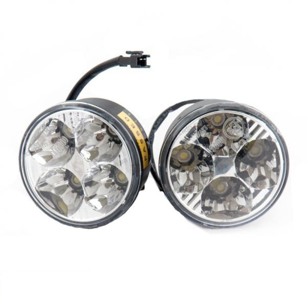DRL Solar 12V 2x4Leds 8W