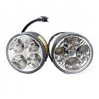 DRL Solar 12V 2x4Leds 8W