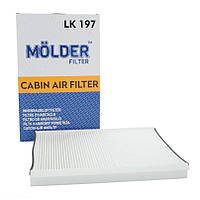 Фільтр салону Molder LK197 (WP9330, LA307, CU3569, K1288)