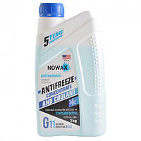 Антифриз NOWAX Концентрат G11 (голубий),(1kg),(15шт./уп.)