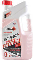 Антифриз NOWAX Концентрат G12+ (червоний),(5kg),(4шт./уп.)