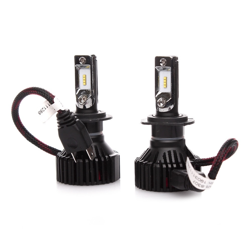 LED SOLAR H7 12/24V 6500K 8000 Lm 60 W ZES Chip (50шт.)