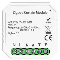 Розумний модуль для управління ролетами/карнизами Tervix ZigBee Roller Blind/Curtain Controller 437121