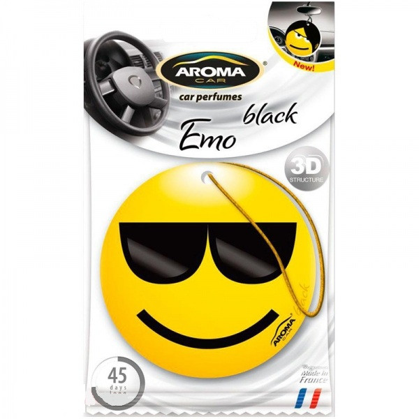 Ароматизатор Aroma Car EMO - BLACK (30шт.), фото 1