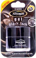 Ароматизатор Aroma Car Gel 50ml - BLACK JACK(40шт.)