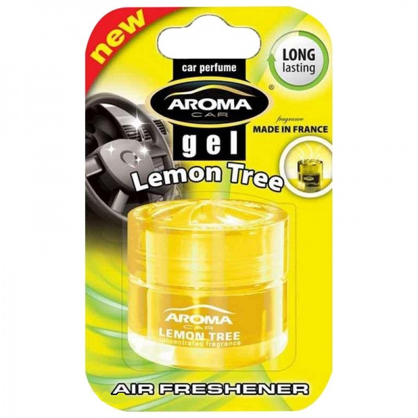Ароматизатор Aroma Car Gel 50ml — LEMON Tree (40 шт.), фото 1