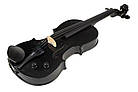 Електро-акустична скрипка STENTOR 1515/ABK HARLEQUIN ELECTRIC VIOLIN OUTFIT 4/4 (BLACK), фото 3