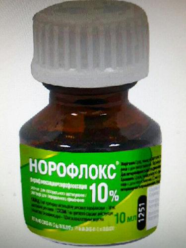 Норофлокс 10% оральний 10мл флакон O.L.KAR.*, фото 1