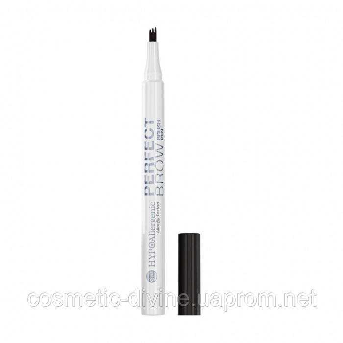 Фломастер для брів Bell Hypo Allergenic Perfect Brow Brush Pen тон 03