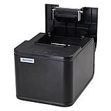 Принтер чеків для ПРРО Xprinter XP-C58H USB+LAN, фото 5