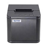 Принтер чеків для ПРРО Xprinter XP-C58H USB+LAN, фото 4