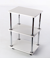 Візок косметологічна на коліщатках 3 полиці / Етажерка, тумба косметолога