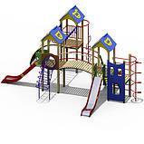 Великий дитячий комплекс "Замок" на ігровий майданчик недорого в Україні, фото 2