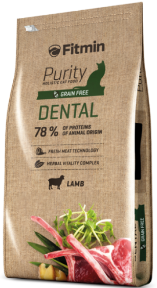 Fitmin cat Purity Dental (Фитмин Дентал) Корм для кішок догляд за порожниною рота, 400 г