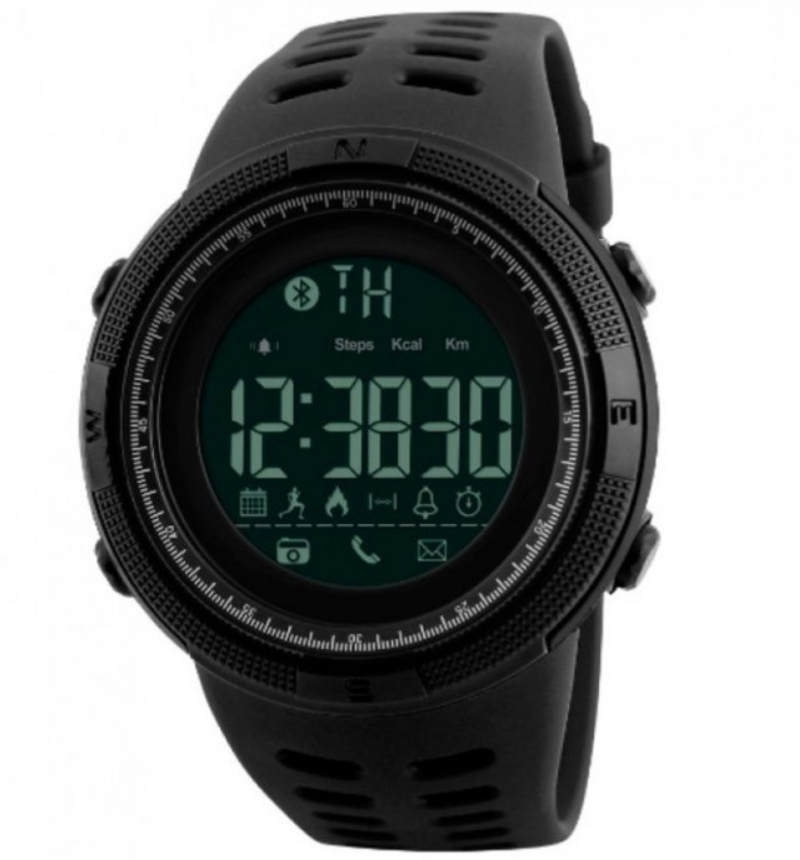 Гарний смарт-годинник чоловічий, Розумний годинник для чоловіків чорний, фото 1