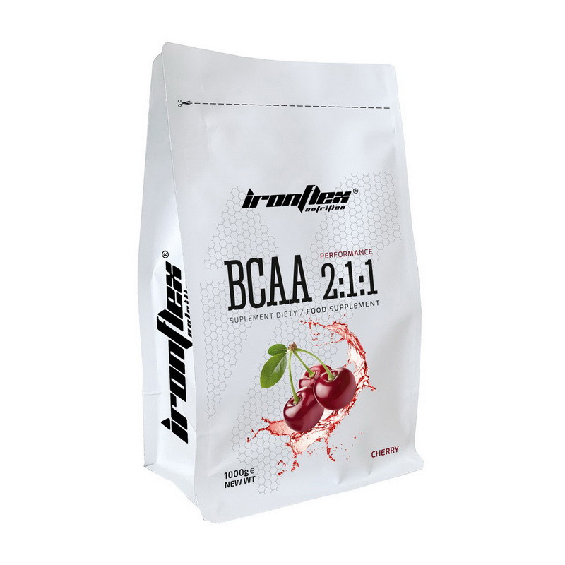 Амінокислоти BCAA в порошку IronFlex BCAA 2:1:1 1 kg