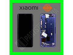 Дисплей Xiaomi Mi Note 10 Lite / Mi Note 10 / Mi Note 10 Pro із сенсором і рамкою фіолетового кольору (оригінал