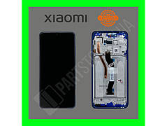 Дисплей Xiaomi Redmi Note 8 Pro із сенсором і рамкою синього кольору (оригінал 100%)