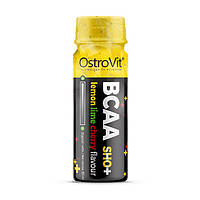 BCAA аминокислоты OstroVit BCAA Shot 80 ml lemon lime cherry