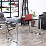 Письмовий стіл LD Q-160 160х70х75 см Дуб Палена. Комп'ютерний стіл для дому та офісу, фото 3