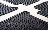 Гумові килимки Чері А13 (автомобільні килимки для Chery A13 в салон), фото 4