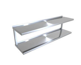 Полиці навісні нержавіючі