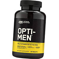 Вітаміни та мінерали для чоловіків Optimum Opti-Men 90 таб Оптимум опти-мен