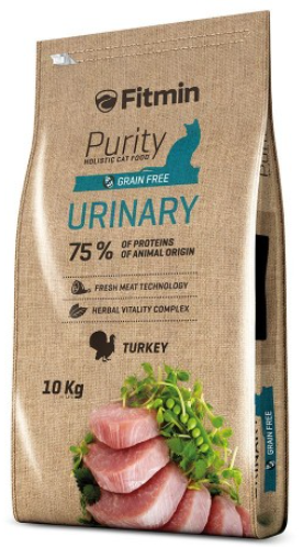 Fitmin cat Purity Urinary Фитмин Корм для кішок профілактика сечокам'яної хвороб системи, 10 кг