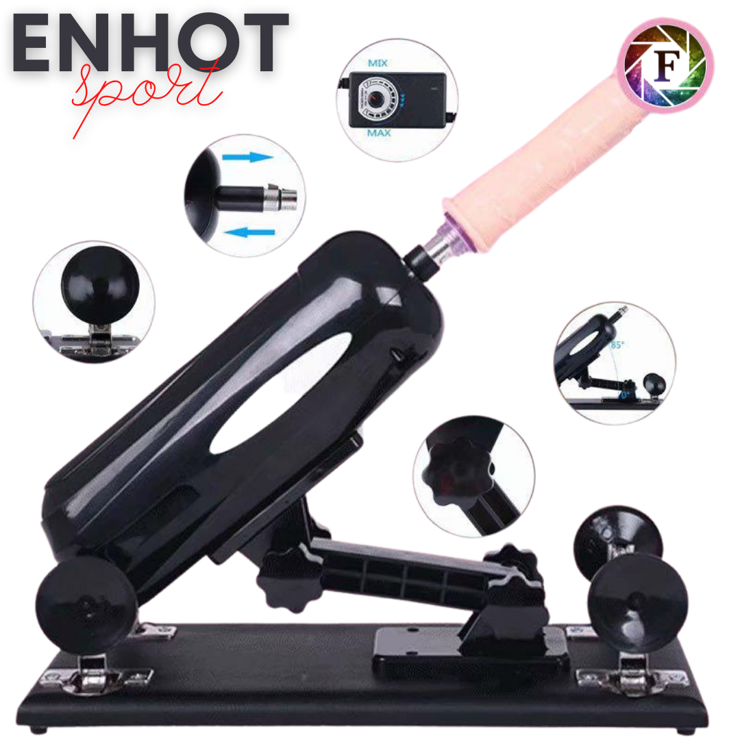 Машина для сексу Enhot Sport секс машина від мережі 220 (1 насадка в подарунок)