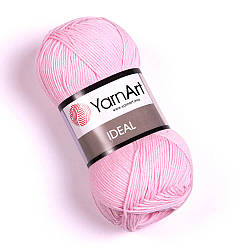 Yarnart Ideal (Ярнарт Ідеал) 100% Бавовна 229 світло-рожевий