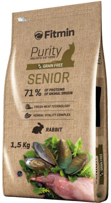 Fitmin cat Purity Senior Фитмин Корм для кішок 400 г