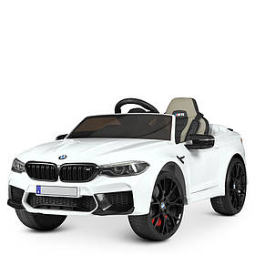 Дитячий електромобіль BMW M5 (2 мотори по 35W, 1акуму, MP3, TF) Bambi M 4791EBLR-1 Білий