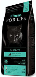 Fitmin cat For Life Castrate (Фитмин) Корм для кастрированных и стерилизованных кошек, 400 г