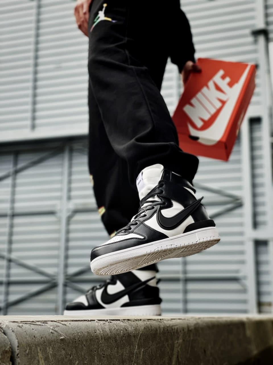 Nike Dunk High AMBUSH Black White