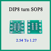 Макетная плата адаптер SOP8 в DIP8 переходник для микросхем