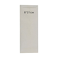 Бумажный белый пакет Саше для столовых приборов 8*21см, опт, (2000 шт/ящ), от производителя с нанесением