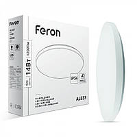 Светодиодный светильник Feron AL533 14W 6500К (накладной LED) матовый круг