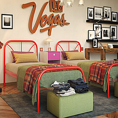 Ліжко металеве односпальне Relax / Релакс