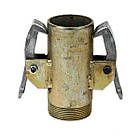 Металевий стартовий фітінг Ender зовнішня різьба д. 50 мм для систем дощування