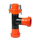 Потрійне з'єднання д.50 мм Ender для систем дощування